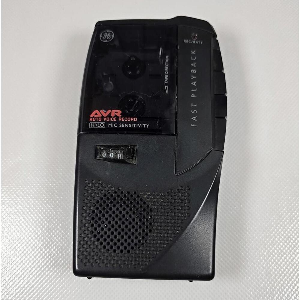 GE Voice Recorder AVR Auto Model No 3-5380B General Electric Un-Tested